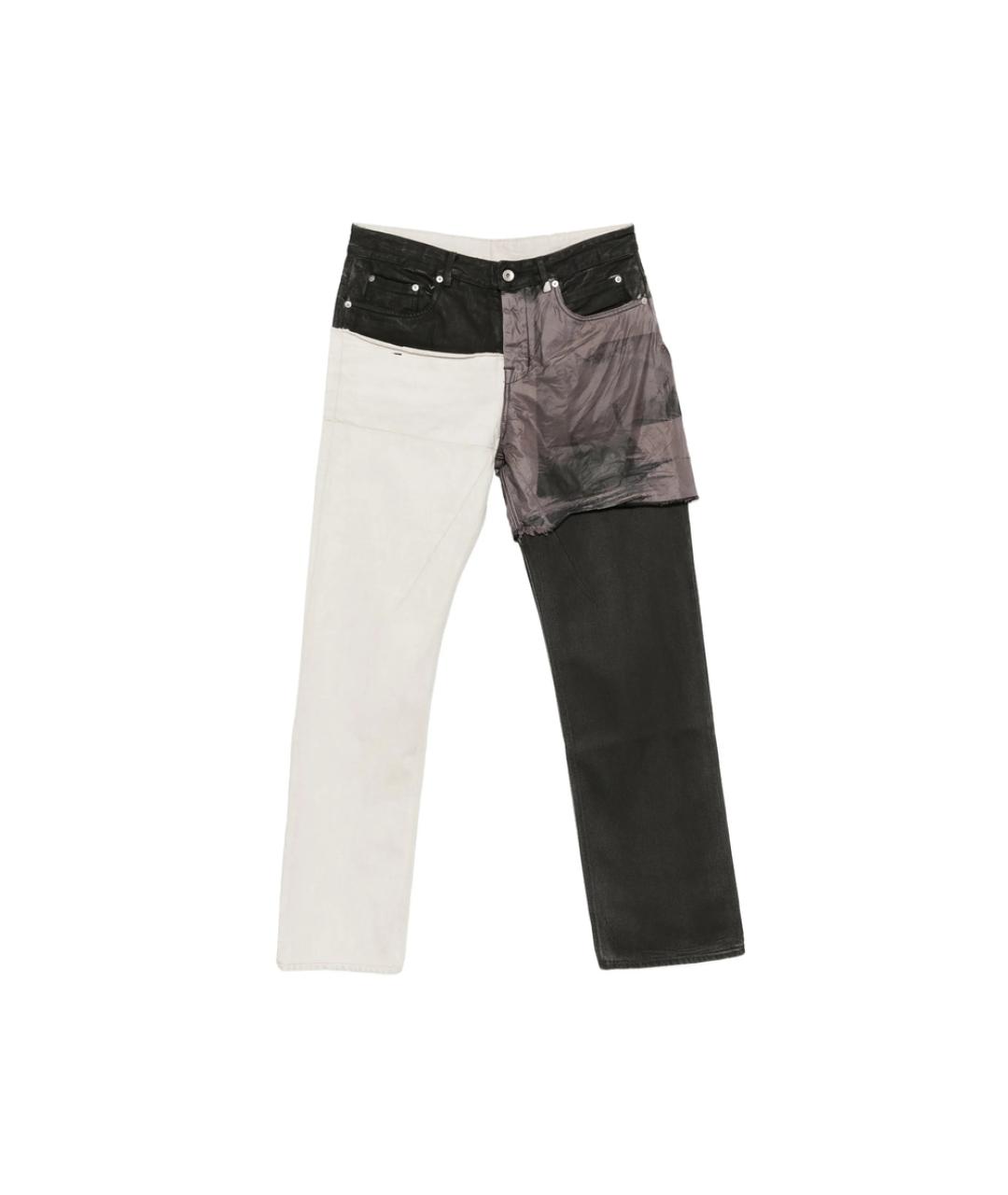 RICK OWENS DRKSHDW Мульти хлопковые прямые джинсы, фото 1