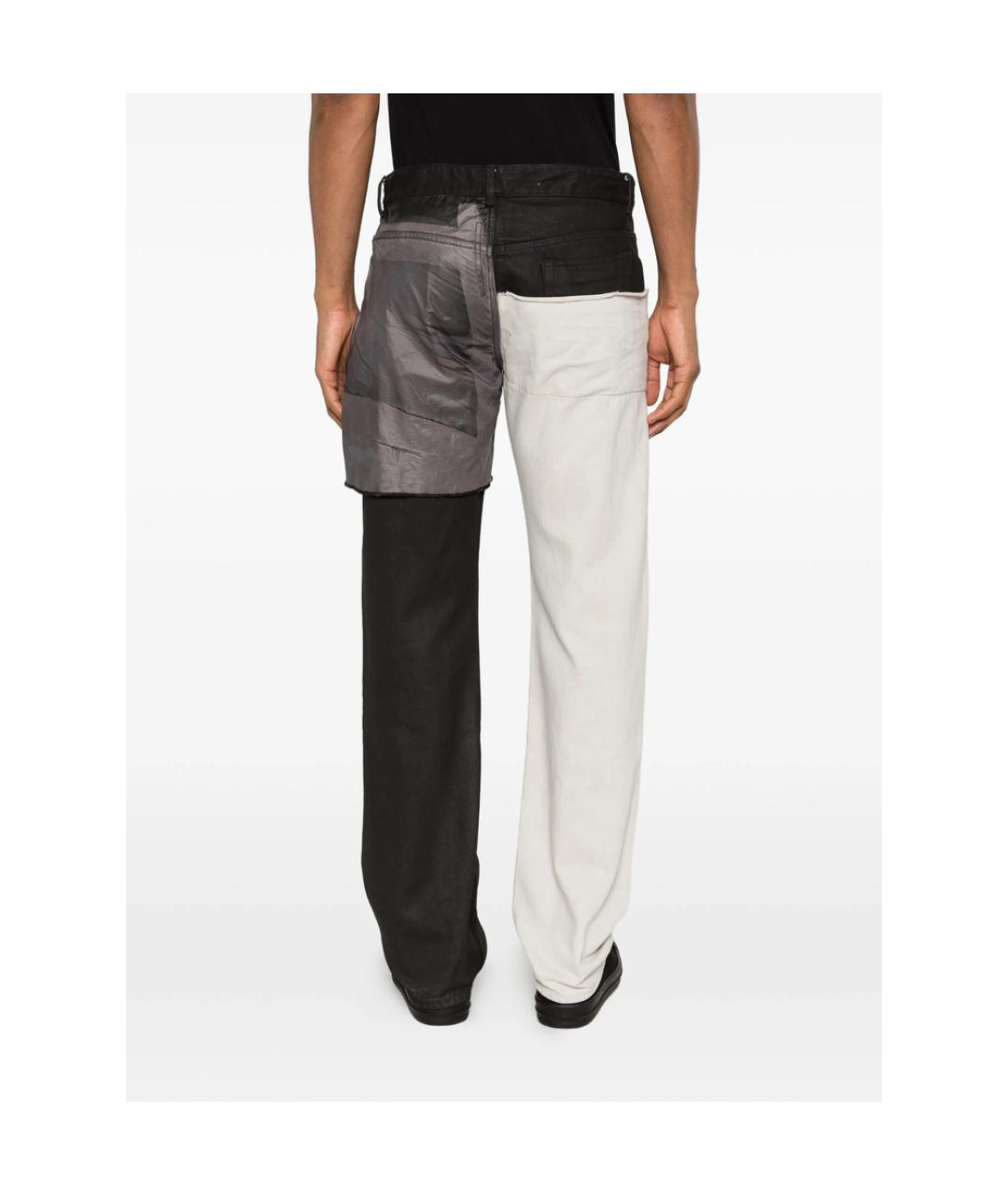 RICK OWENS DRKSHDW Мульти хлопковые прямые джинсы, фото 5
