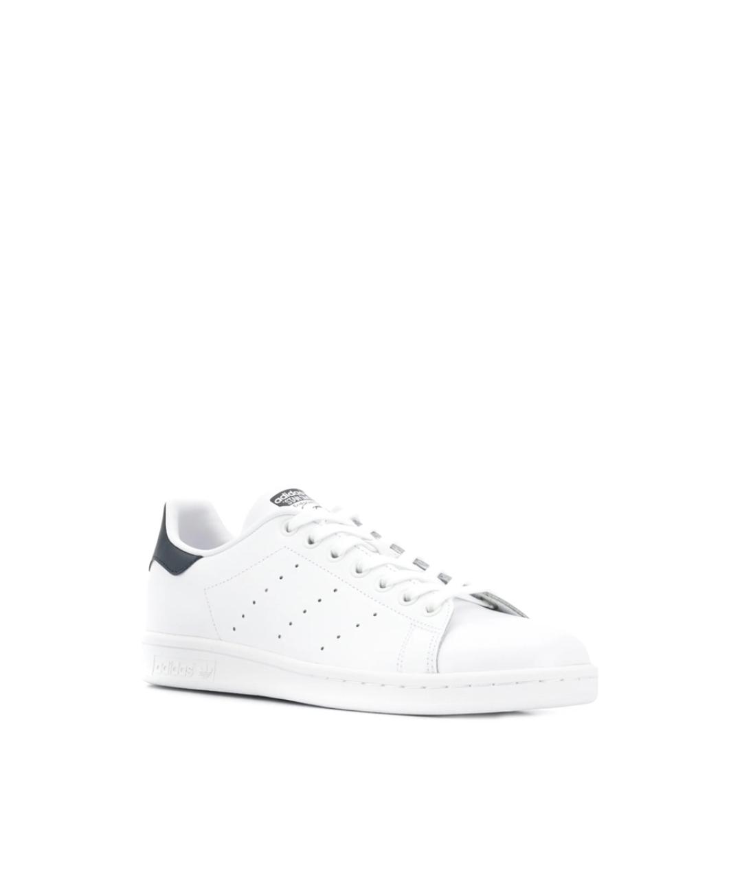 ADIDAS Белые синтетические низкие кроссовки / кеды, фото 2