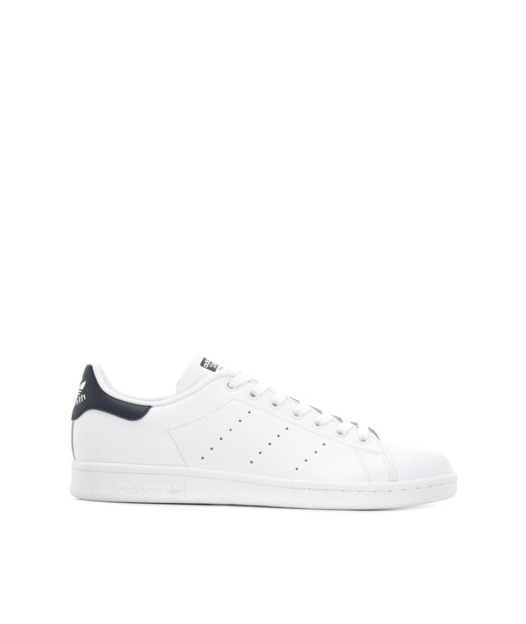 ADIDAS Белые синтетические низкие кроссовки / кеды, фото 1