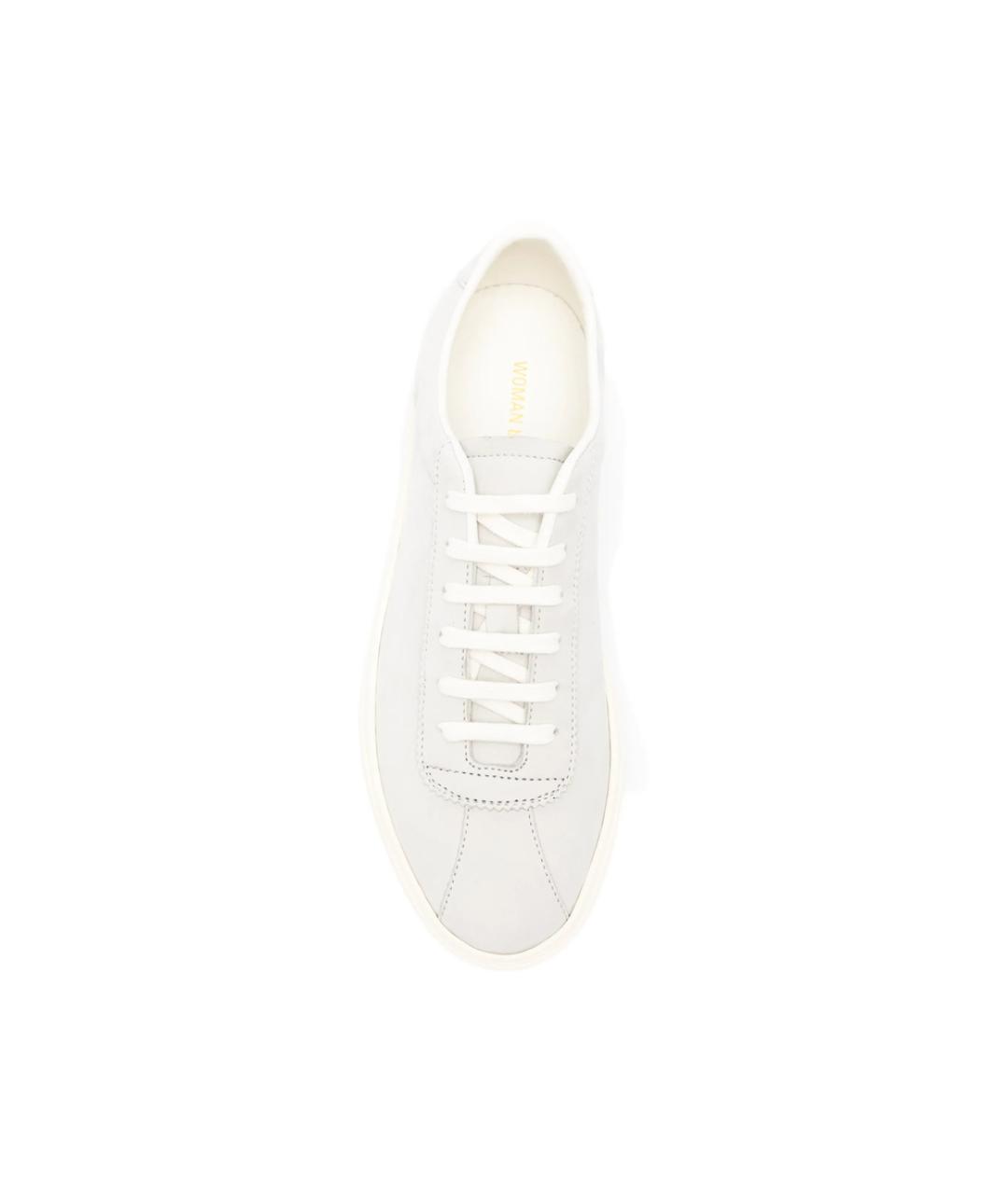 COMMON PROJECTS Серые кожаные туфли, фото 3