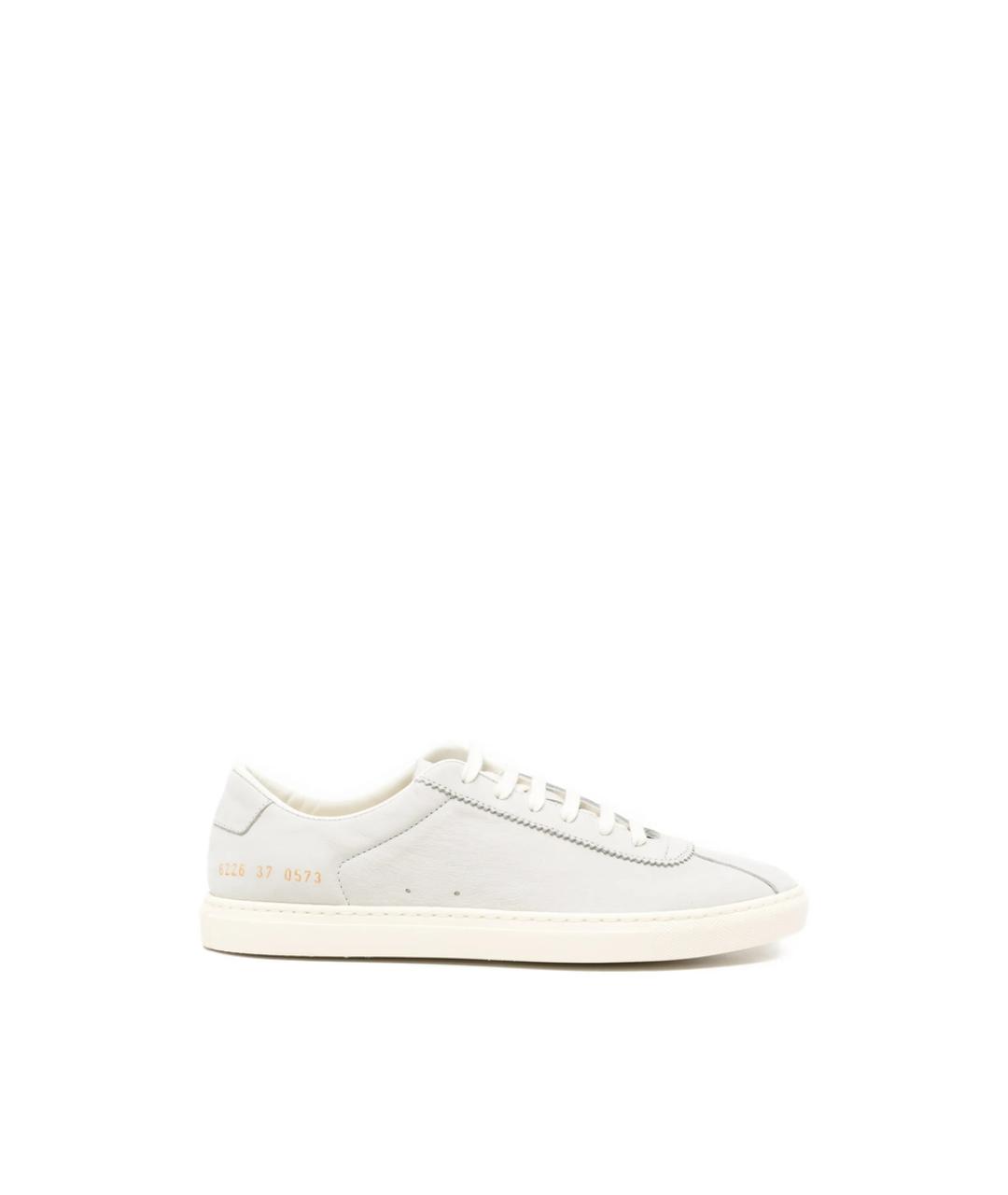 COMMON PROJECTS Серые кожаные туфли, фото 1