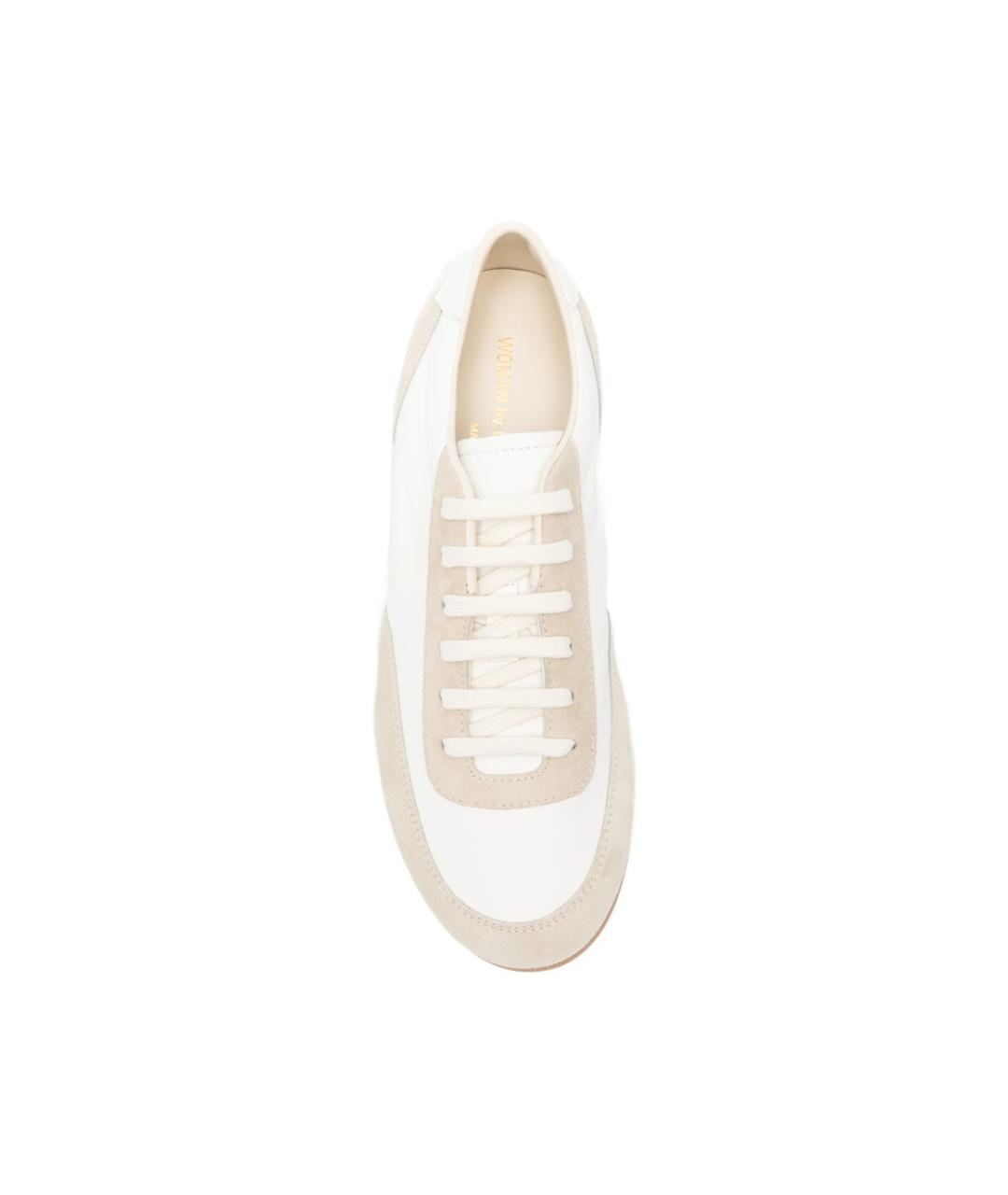 COMMON PROJECTS Белые кожаные туфли, фото 2