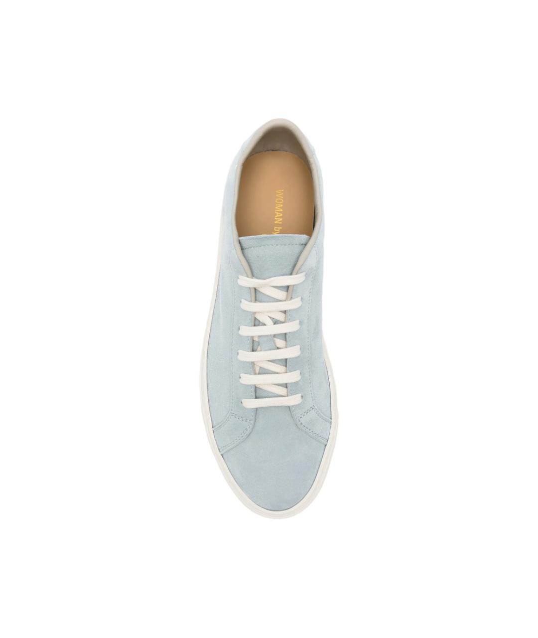 COMMON PROJECTS Синие кожаные туфли, фото 2