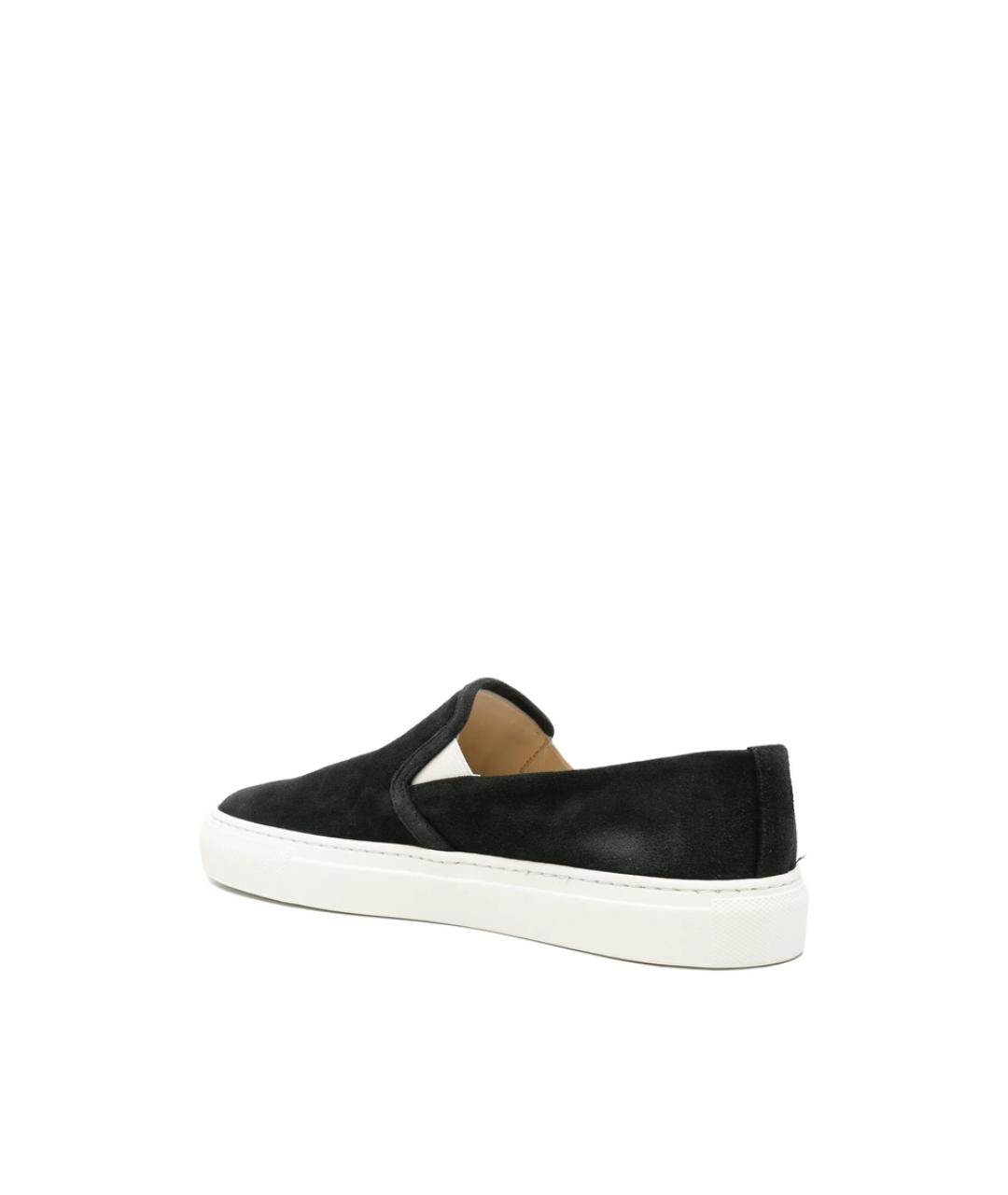 COMMON PROJECTS Черные кожаные туфли, фото 2