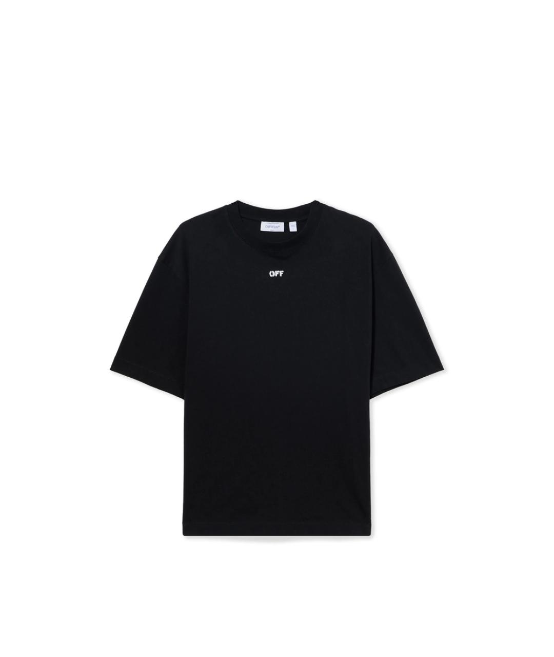 OFF-WHITE Черная хлопковая классическая рубашка, фото 1