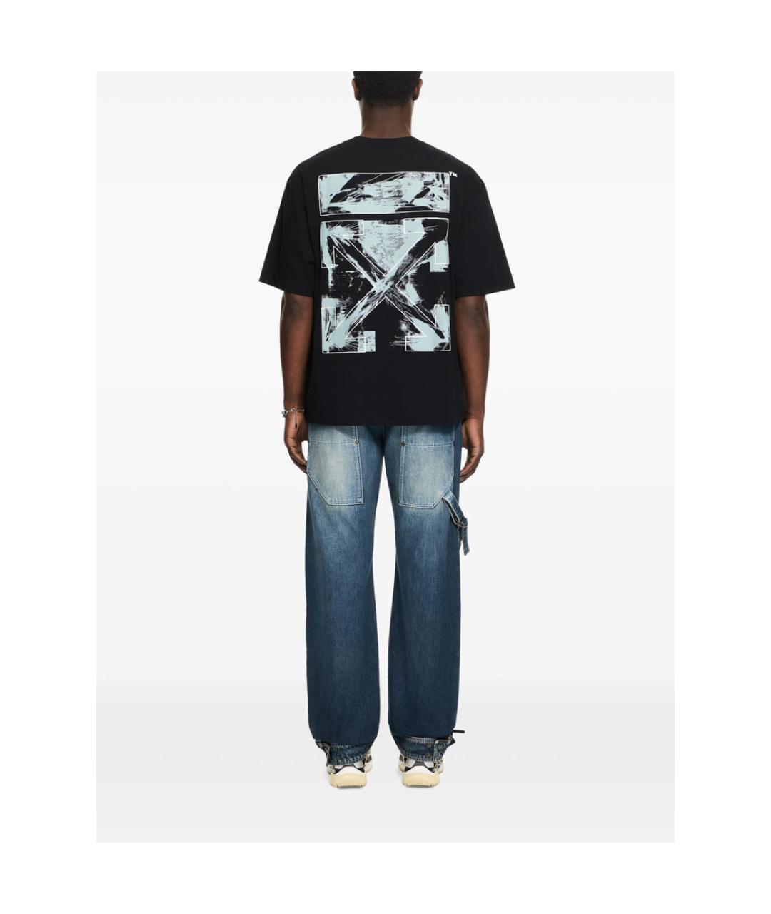 OFF-WHITE Черная хлопковая классическая рубашка, фото 5