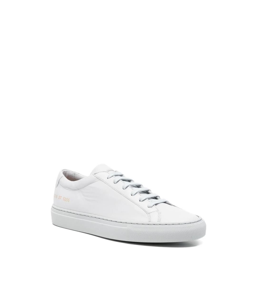 COMMON PROJECTS Серые кожаные кеды, фото 3