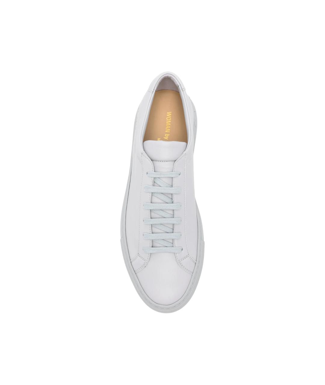 COMMON PROJECTS Серые кожаные кеды, фото 4