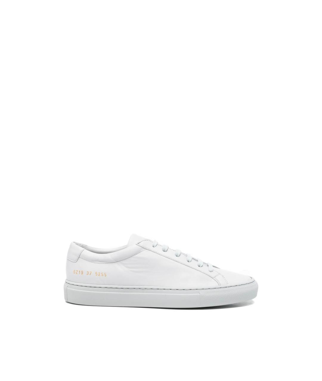 COMMON PROJECTS Серые кожаные кеды, фото 1