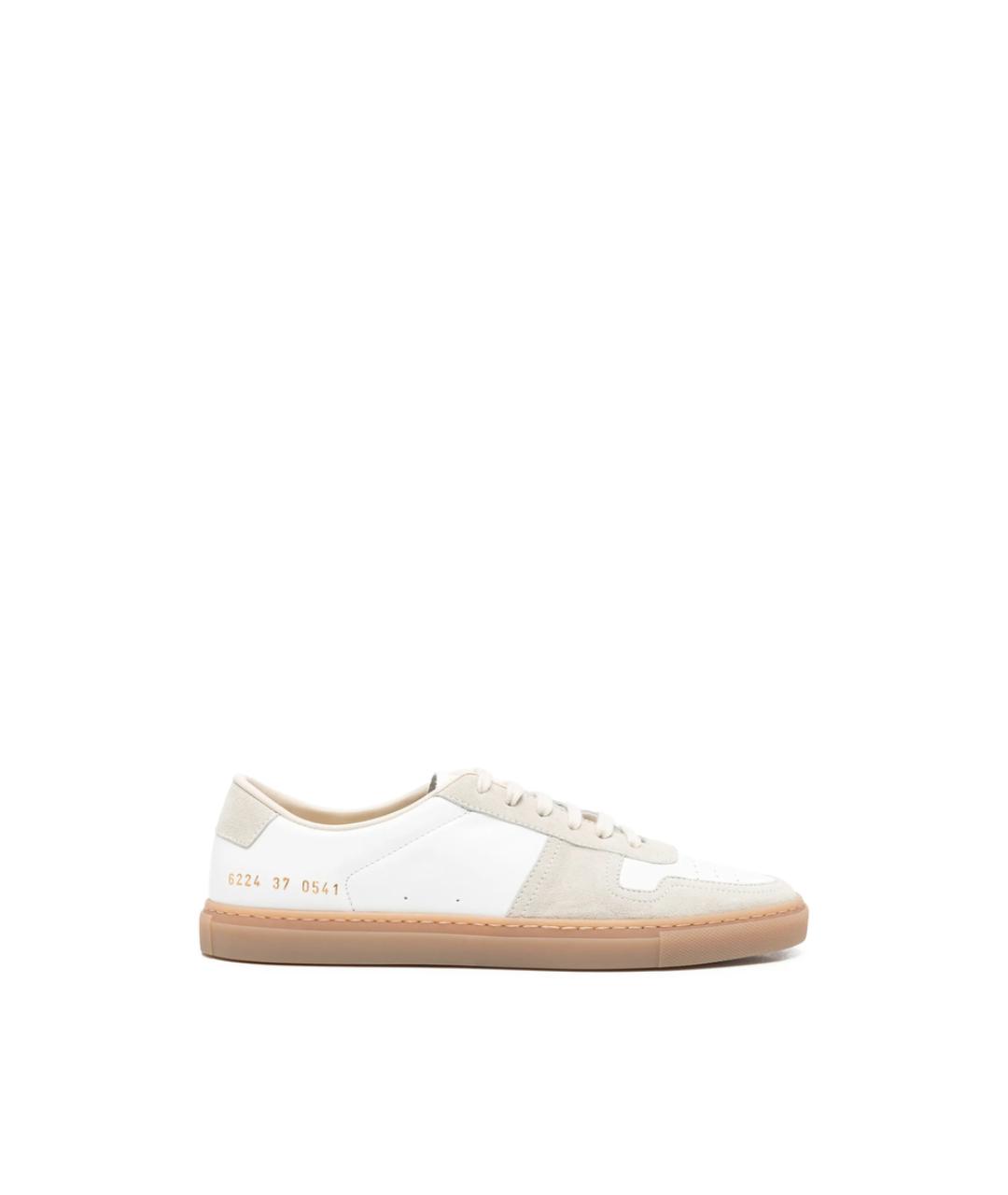 COMMON PROJECTS Белые кожаные туфли, фото 1
