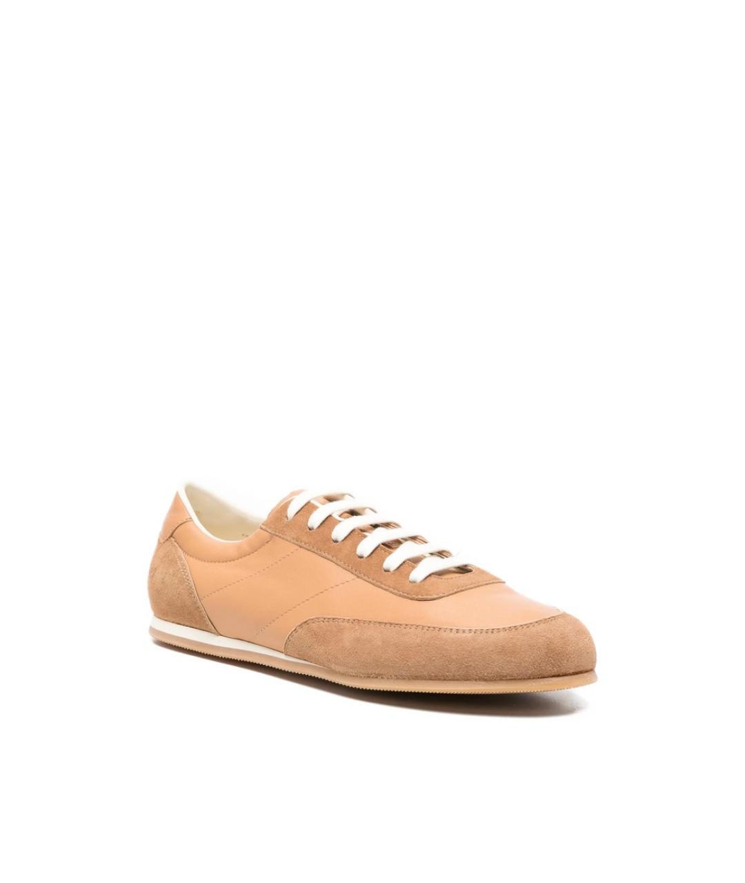 COMMON PROJECTS Коричневые кожаные туфли, фото 4