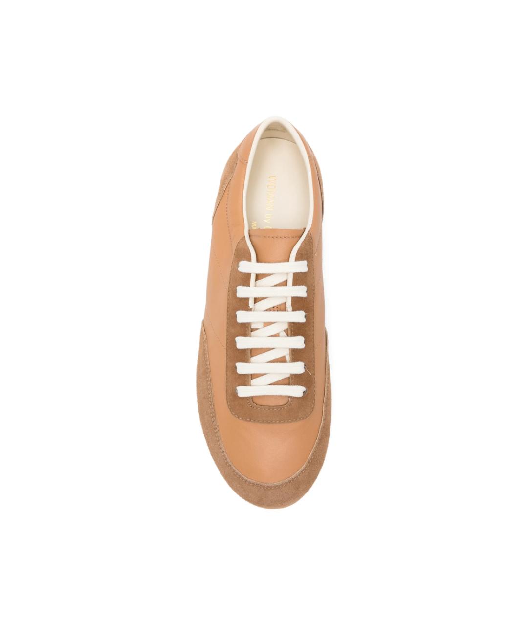 COMMON PROJECTS Коричневые кожаные туфли, фото 3