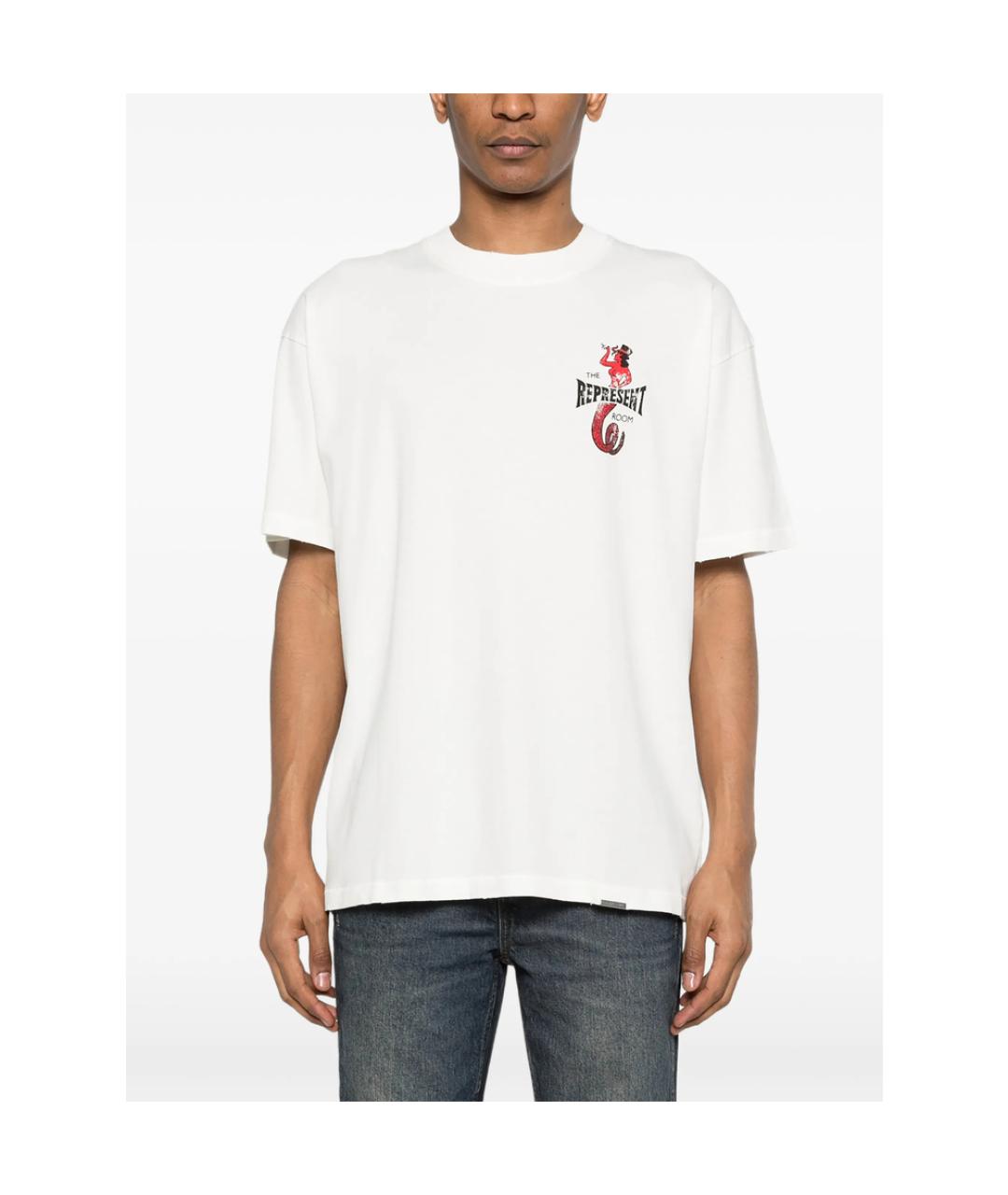 REPRESENT Хлопковая футболка, фото 3