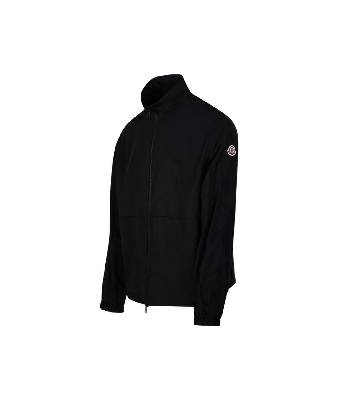 MONCLER Черная полиамидовая куртка, фото 2