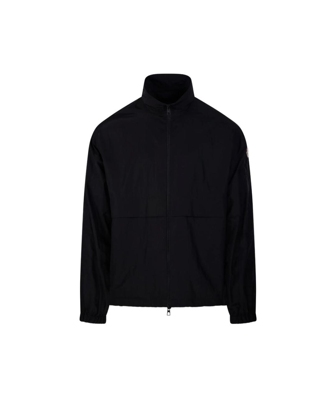 MONCLER Черная полиамидовая куртка, фото 1