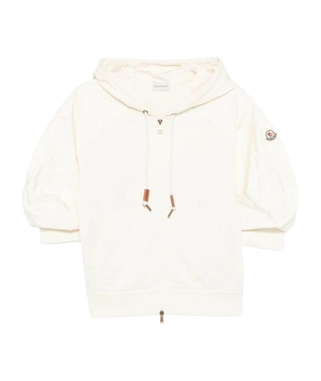 MONCLER Бежевая хлопковая куртка, фото 1