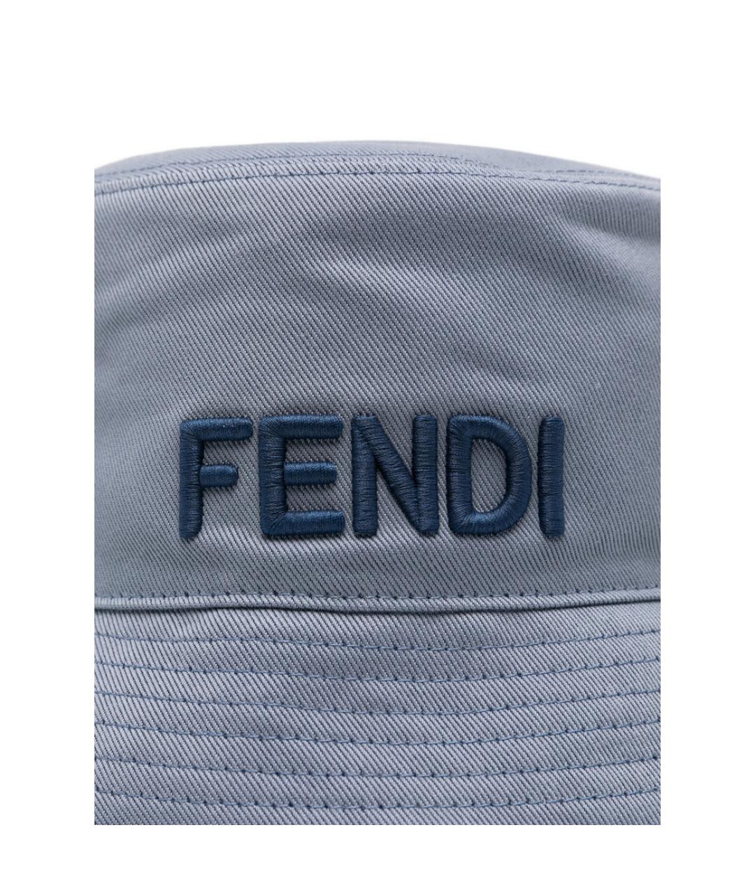 FENDI Голубая панама, фото 2
