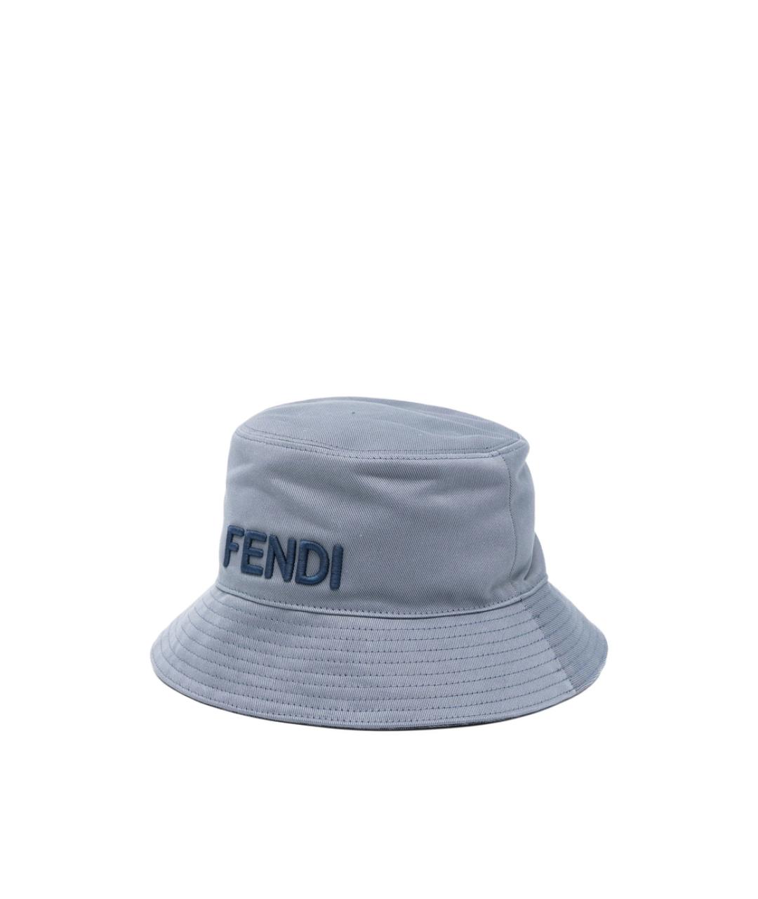 FENDI Голубая панама, фото 1