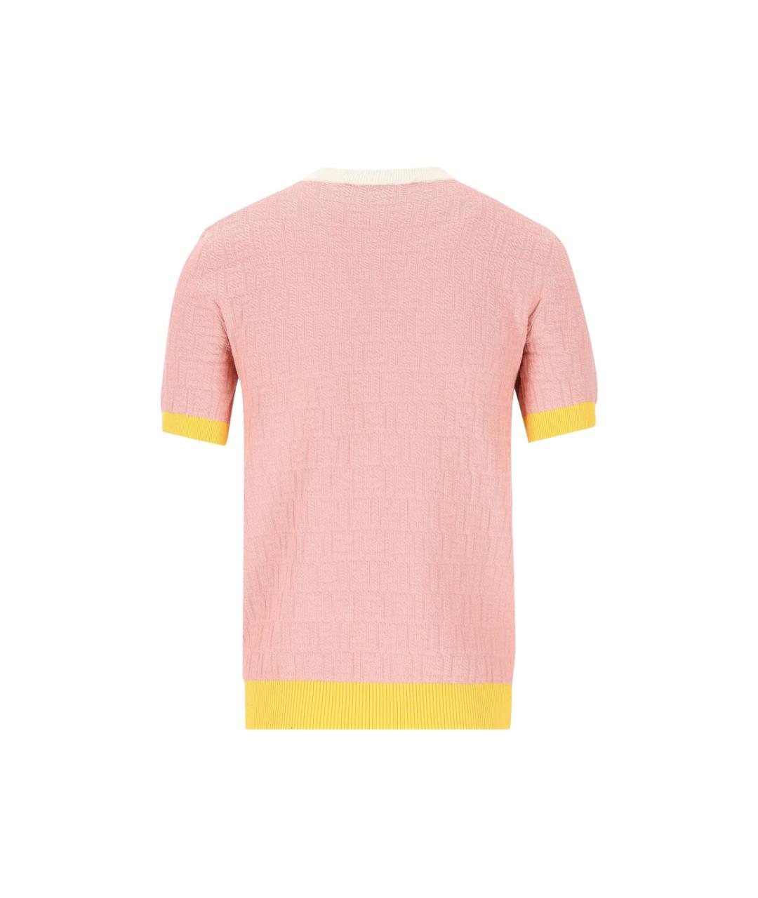 FENDI Хлопковая футболка, фото 3