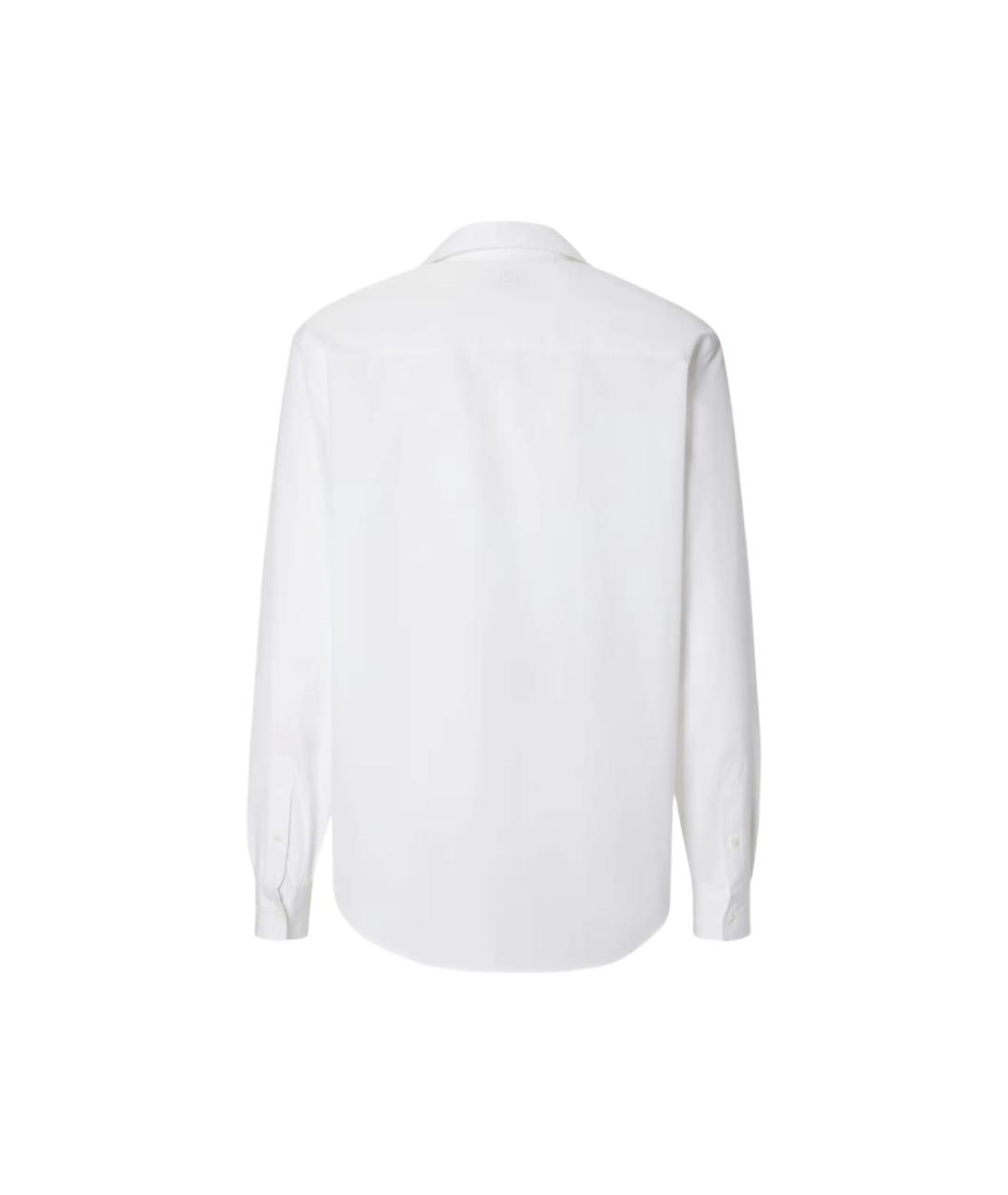 FENDI Белая хлопковая классическая рубашка, фото 3