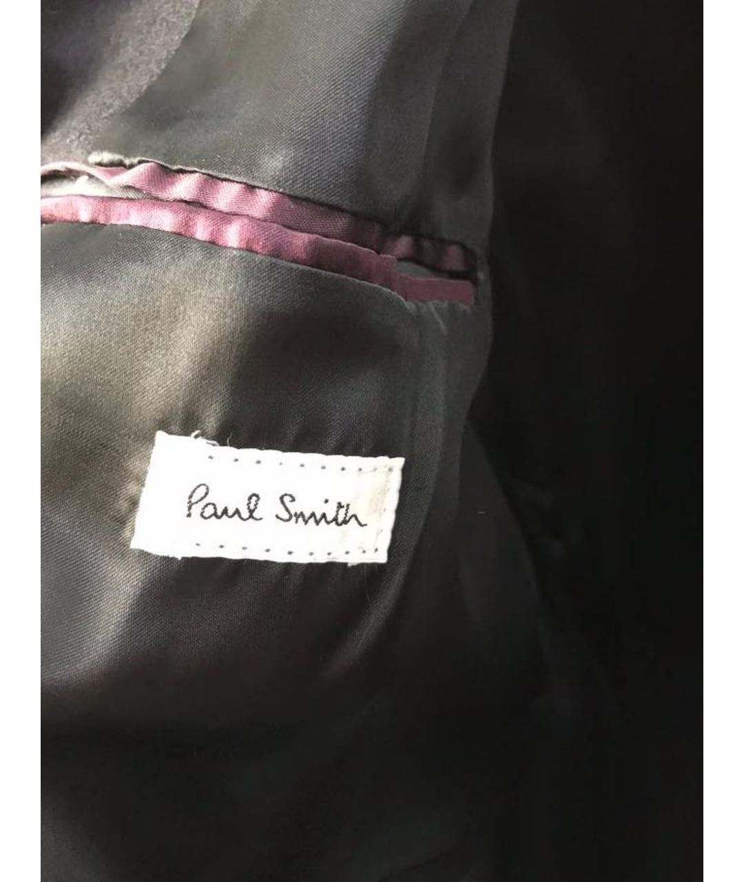 PAUL SMITH Черная кожаная куртка, фото 4