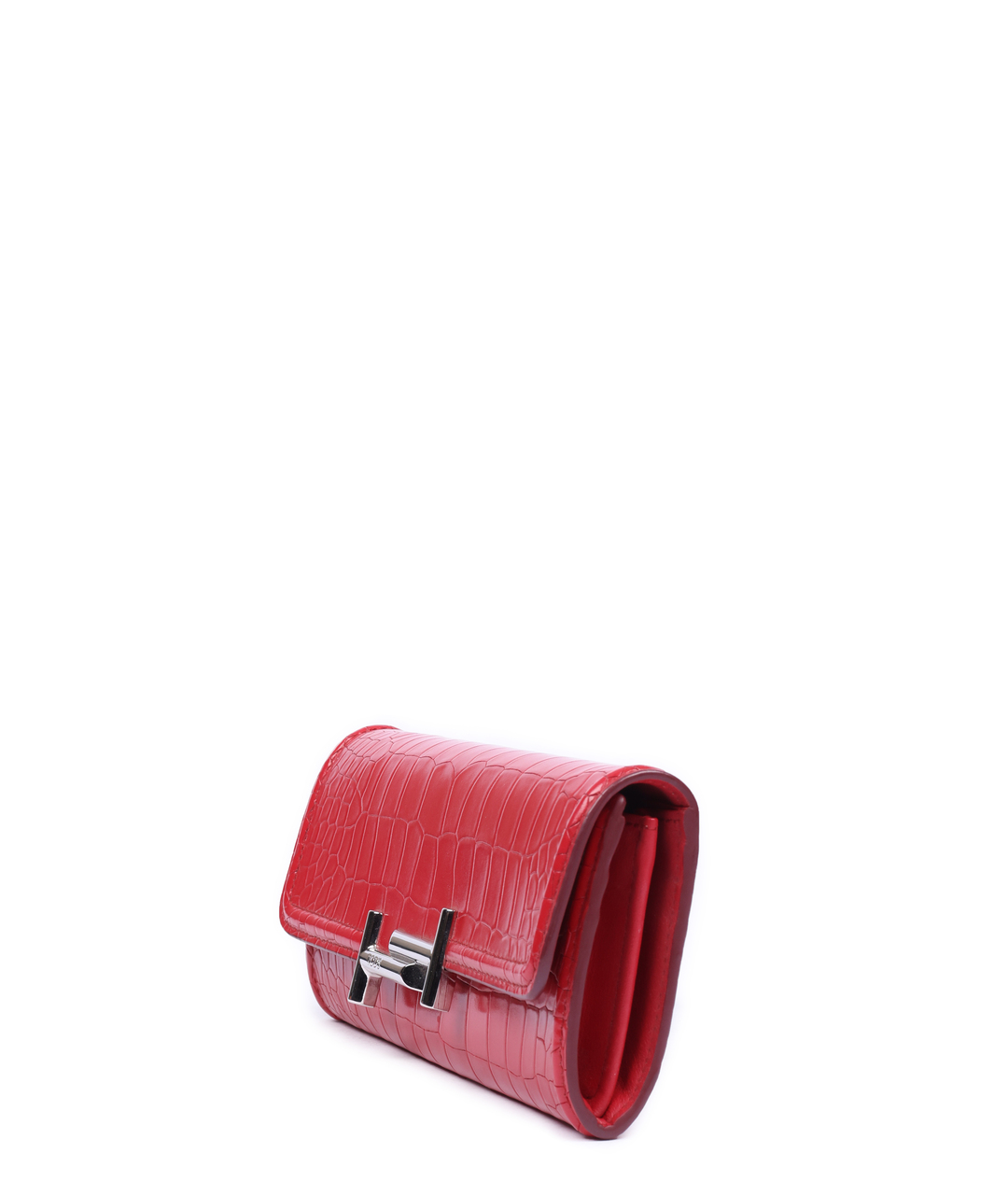 TOD'S Красный кожаный кошелек, фото 3