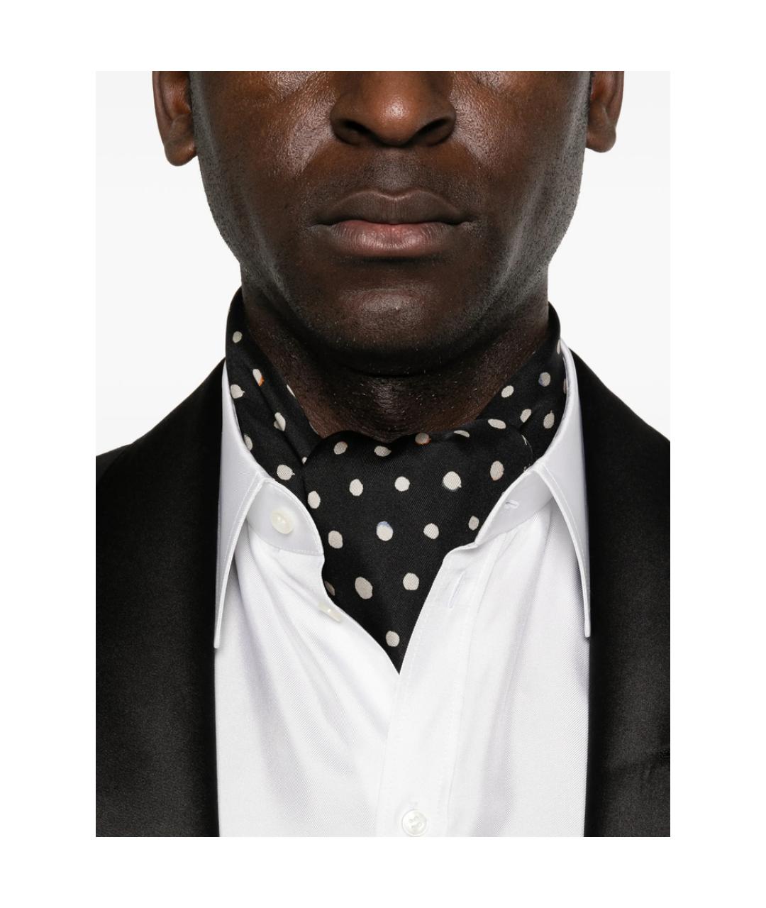 DOLCE&GABBANA Белая шелковая классическая рубашка, фото 2