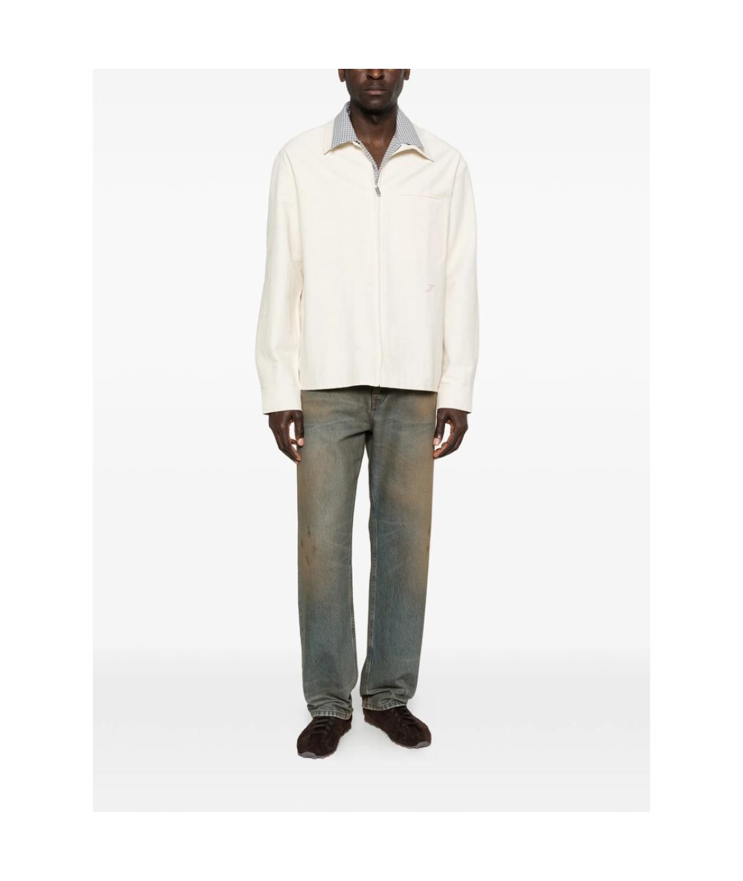 JACQUEMUS Мульти хлопковые прямые джинсы, фото 5
