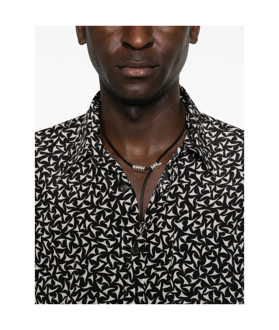 DRIES VAN NOTEN Мульти шелковая кэжуал рубашка, фото 4