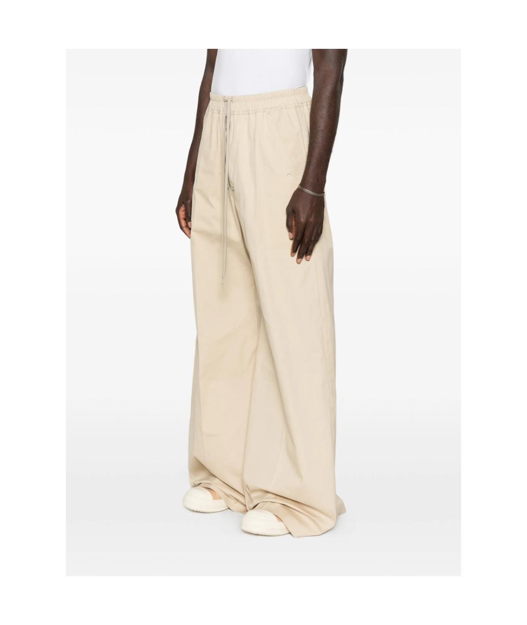RICK OWENS Хлопковые повседневные брюки, фото 4