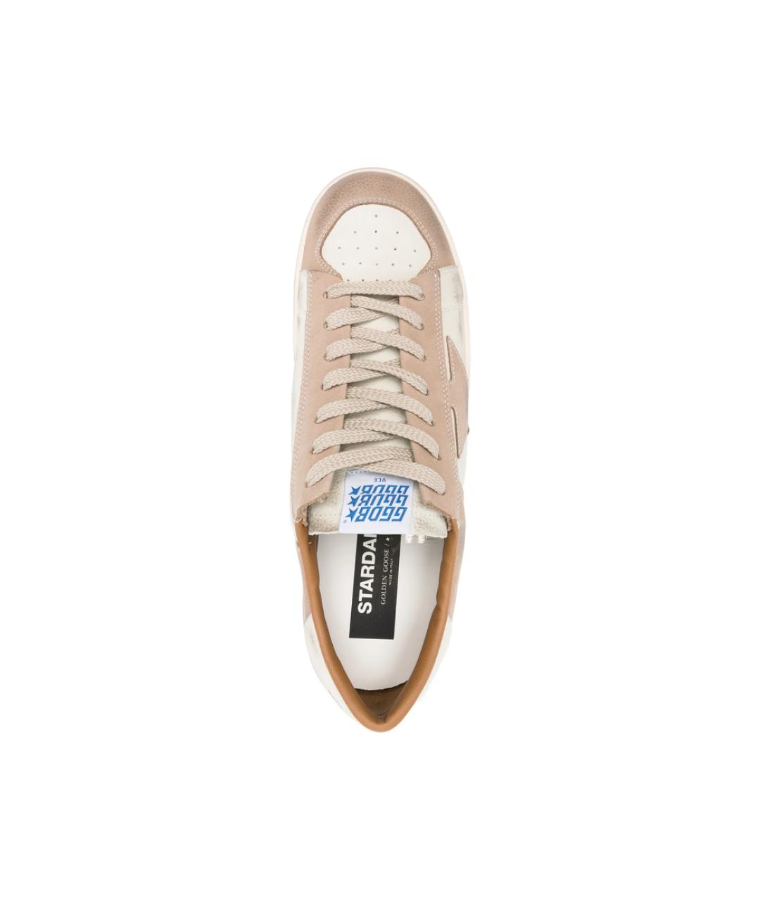GOLDEN GOOSE Мульти кожаные низкие кроссовки / кеды, фото 3