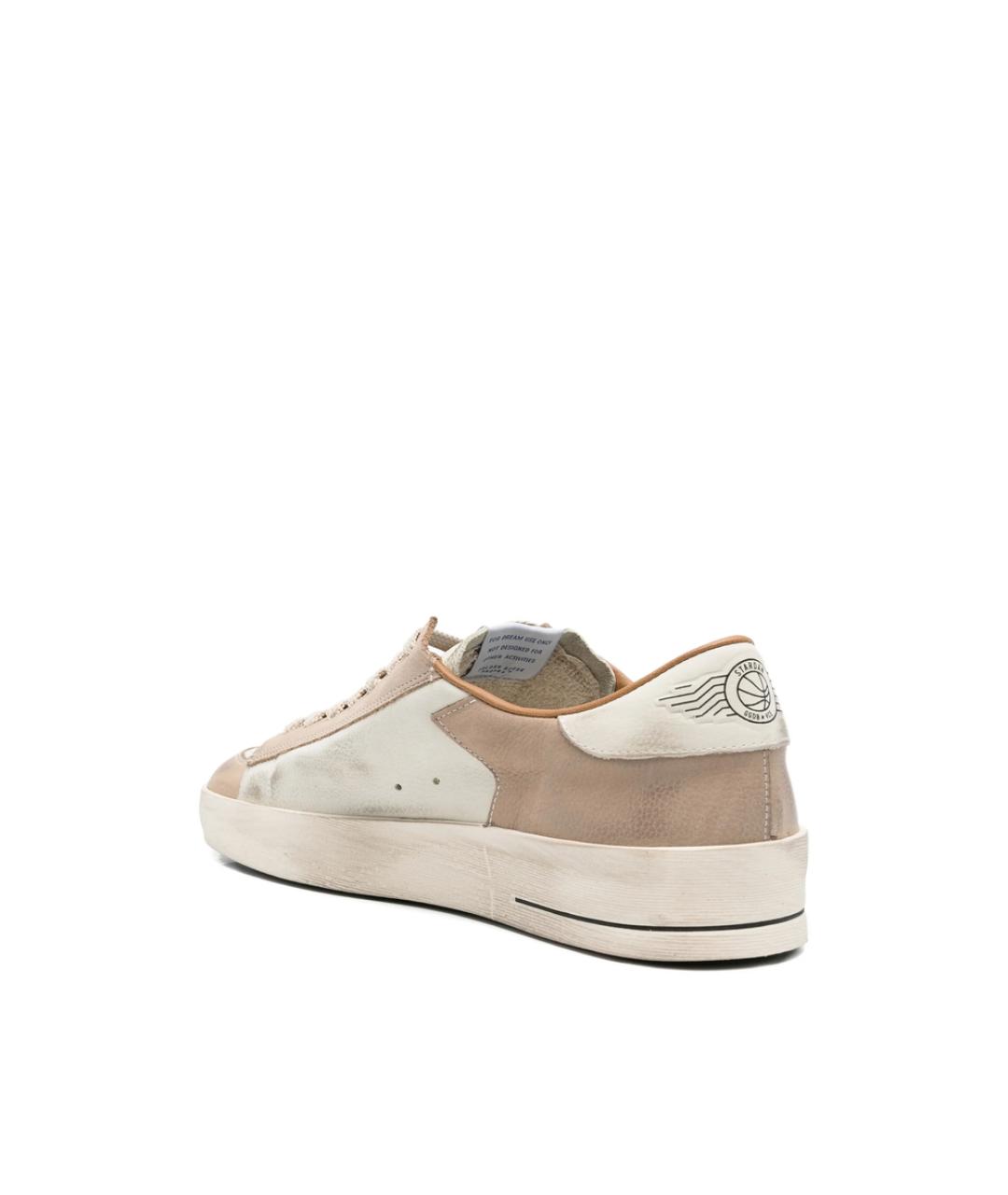GOLDEN GOOSE Мульти кожаные низкие кроссовки / кеды, фото 2
