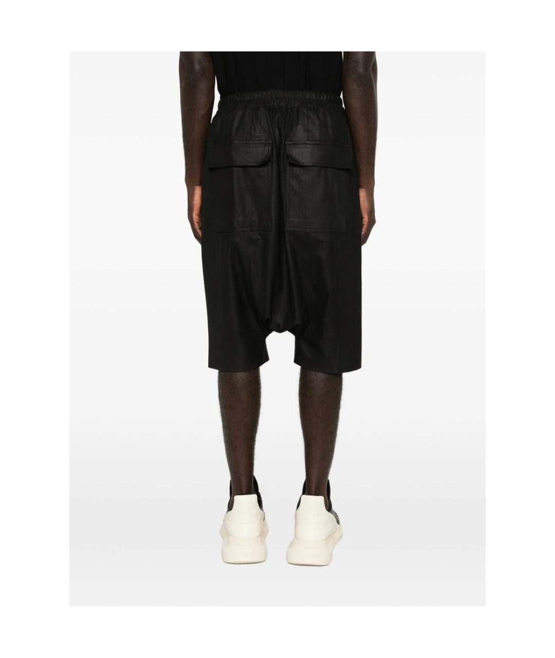 RICK OWENS Черные шорты, фото 2