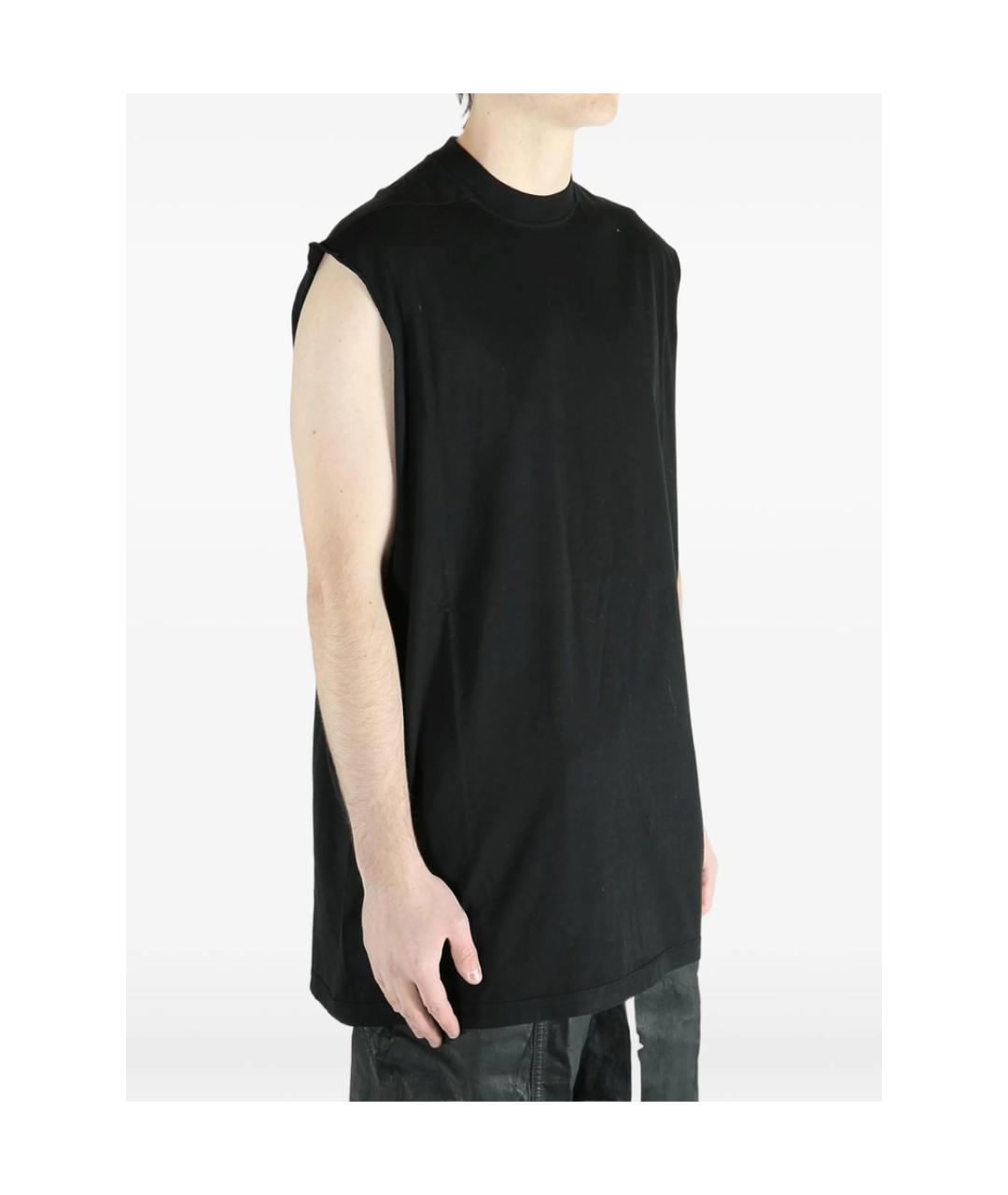 RICK OWENS DRKSHDW Черная футболка, фото 4