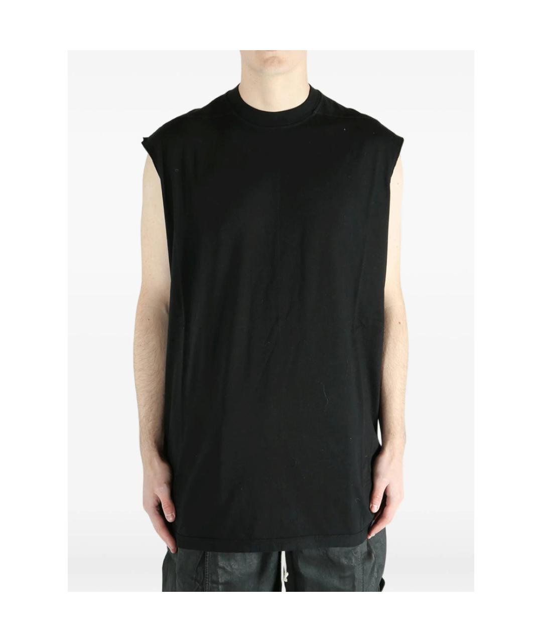 RICK OWENS DRKSHDW Черная футболка, фото 5