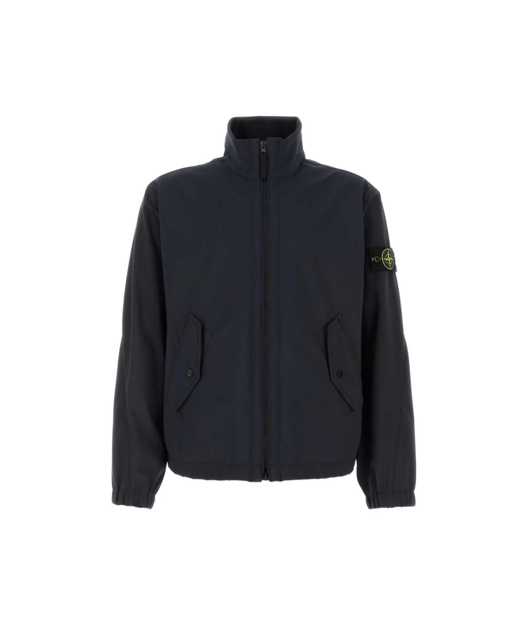 STONE ISLAND Синяя полиэстеровая куртка, фото 1