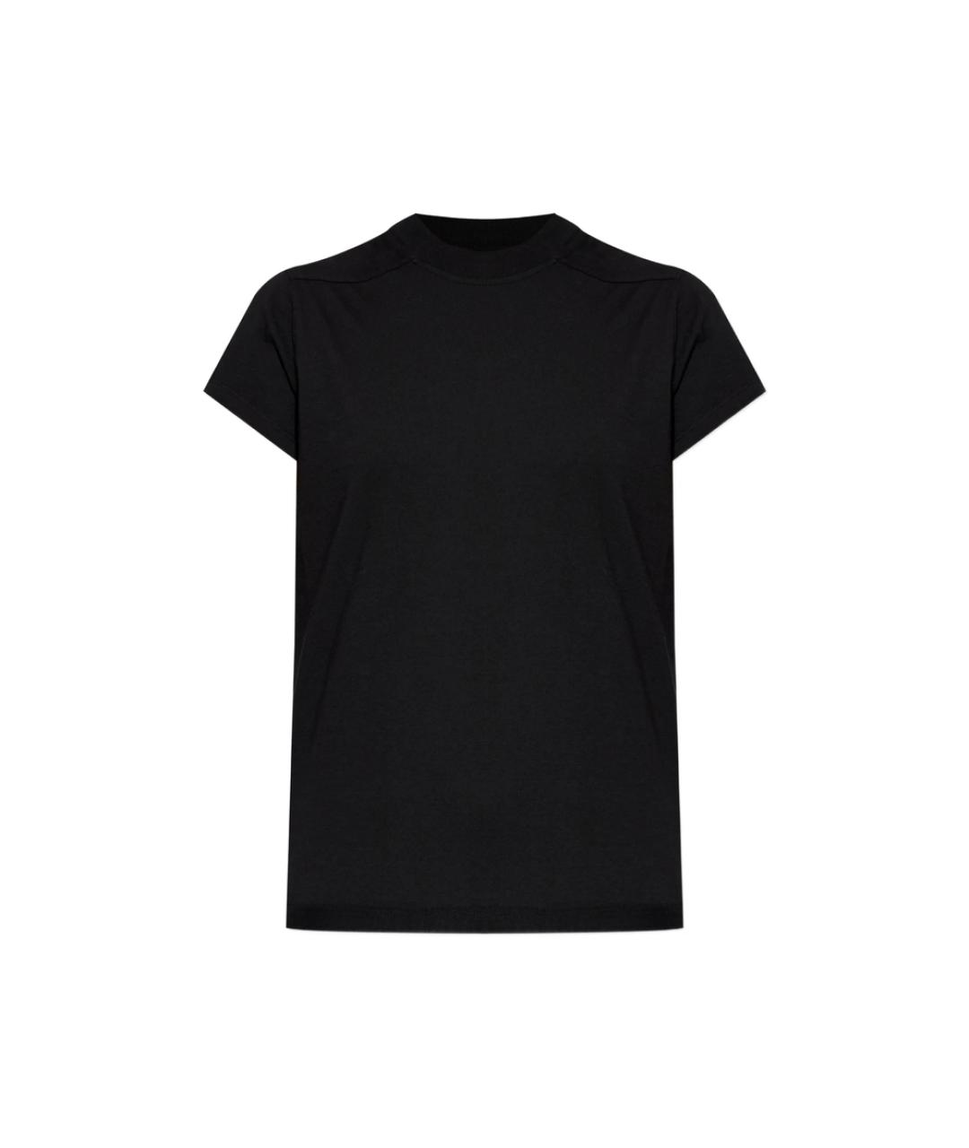 RICK OWENS DRKSHDW Черная хлопковая футболка, фото 1