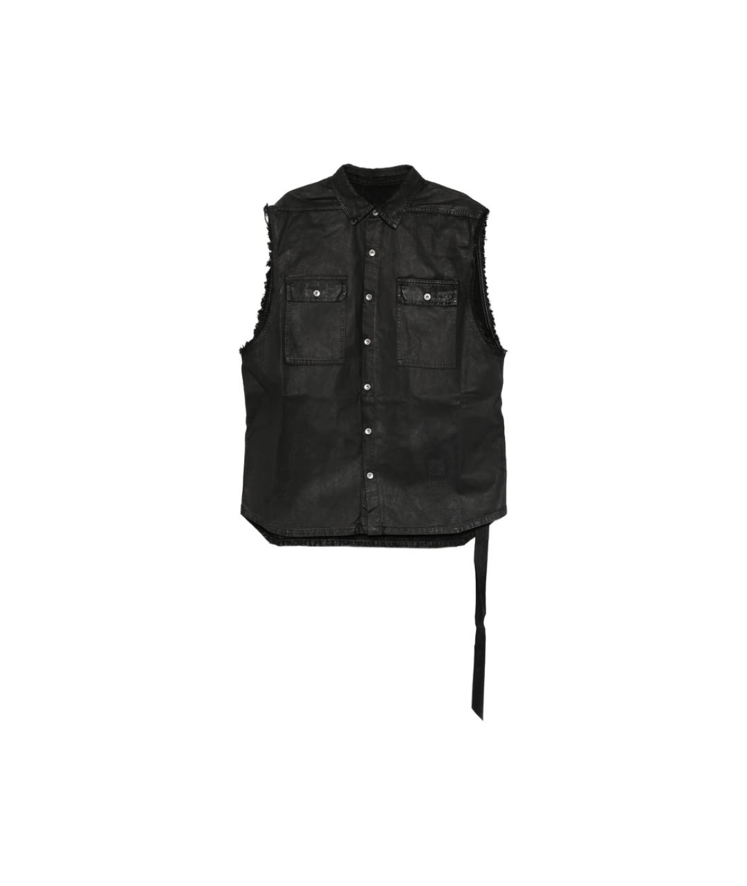 RICK OWENS DRKSHDW Черный жилет, фото 1