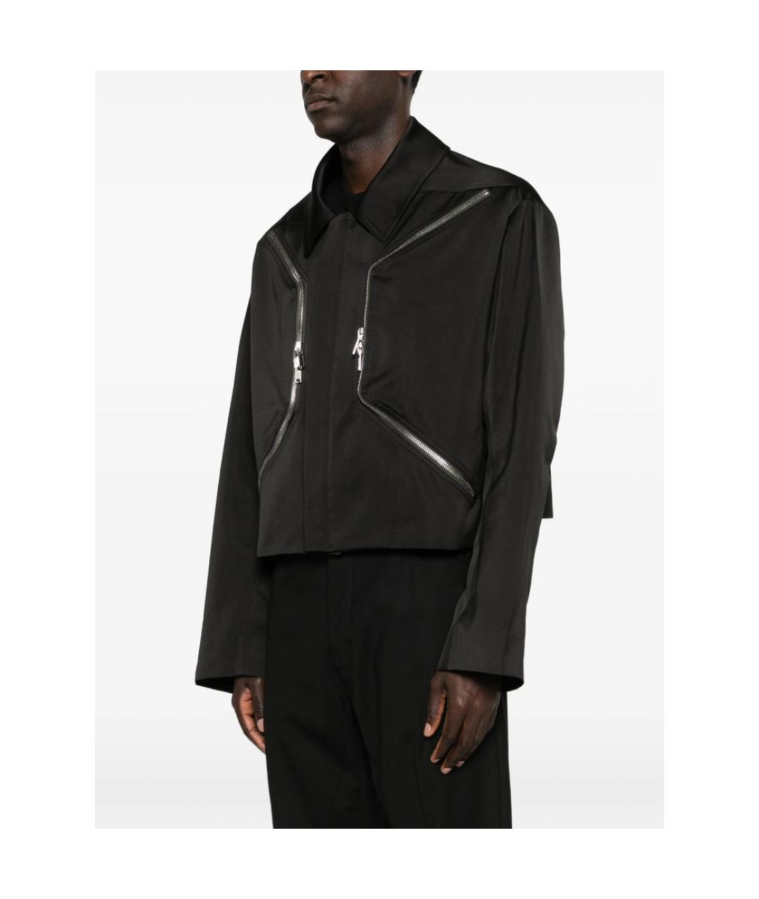 RICK OWENS Черная полиэстеровая куртка, фото 3