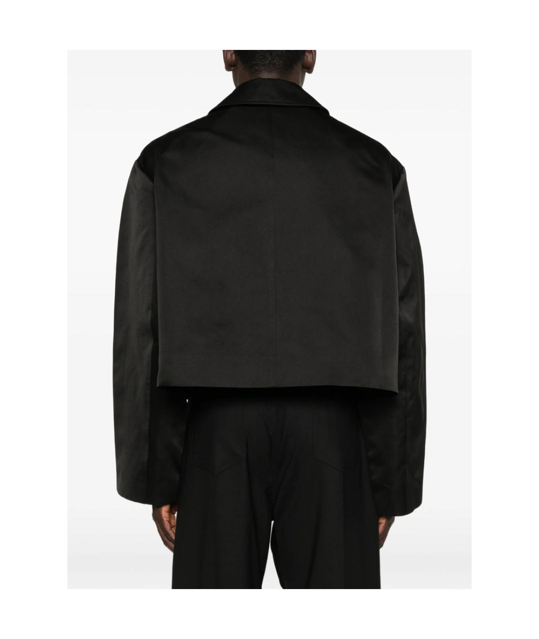 RICK OWENS Черная полиэстеровая куртка, фото 4