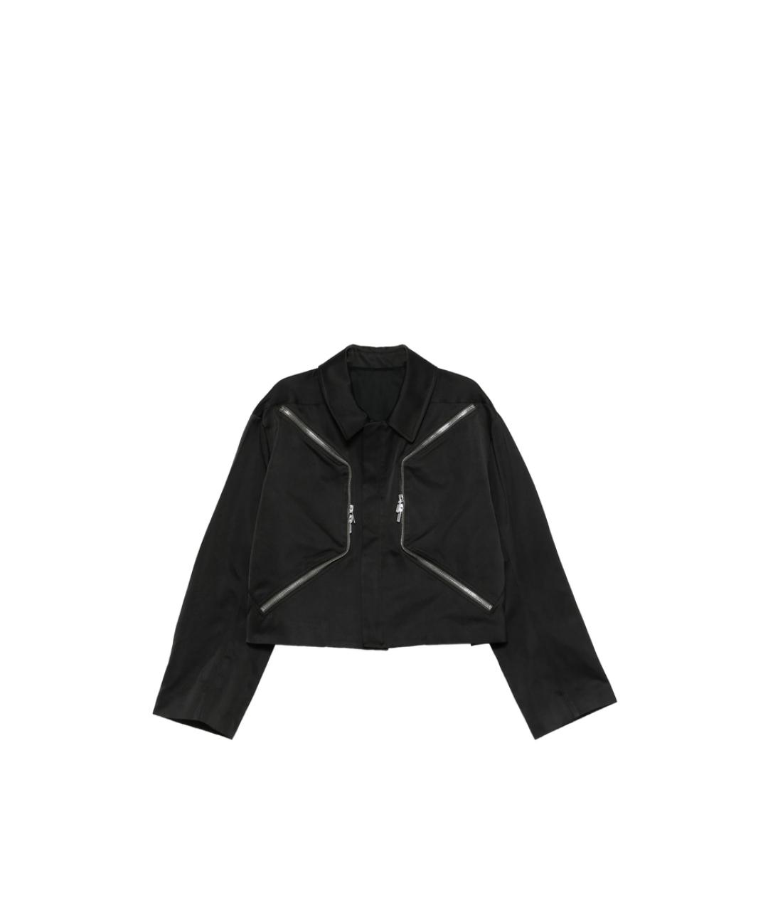 RICK OWENS Черная полиэстеровая куртка, фото 1