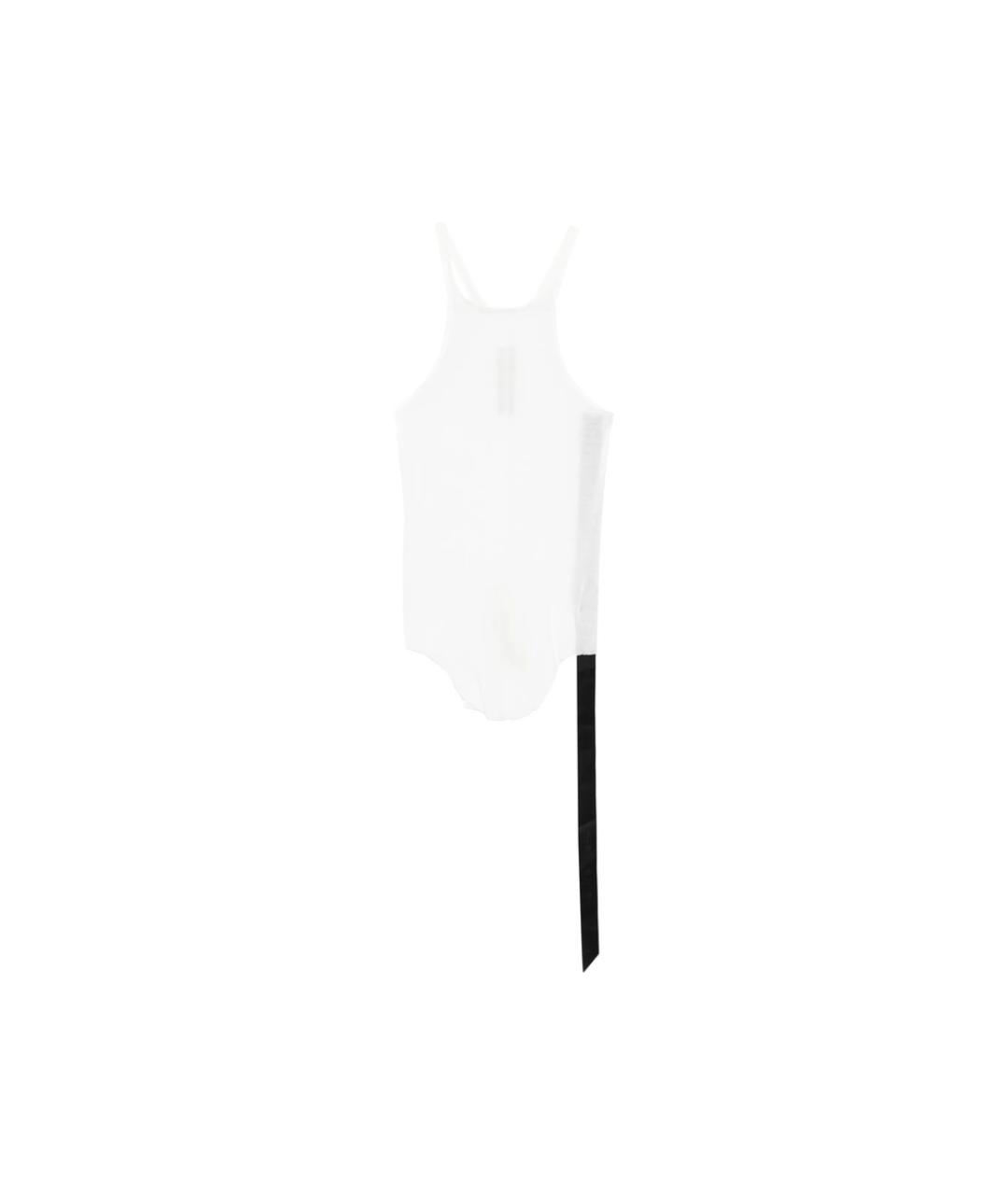 RICK OWENS DRKSHDW Белая хлопковая майка, фото 1