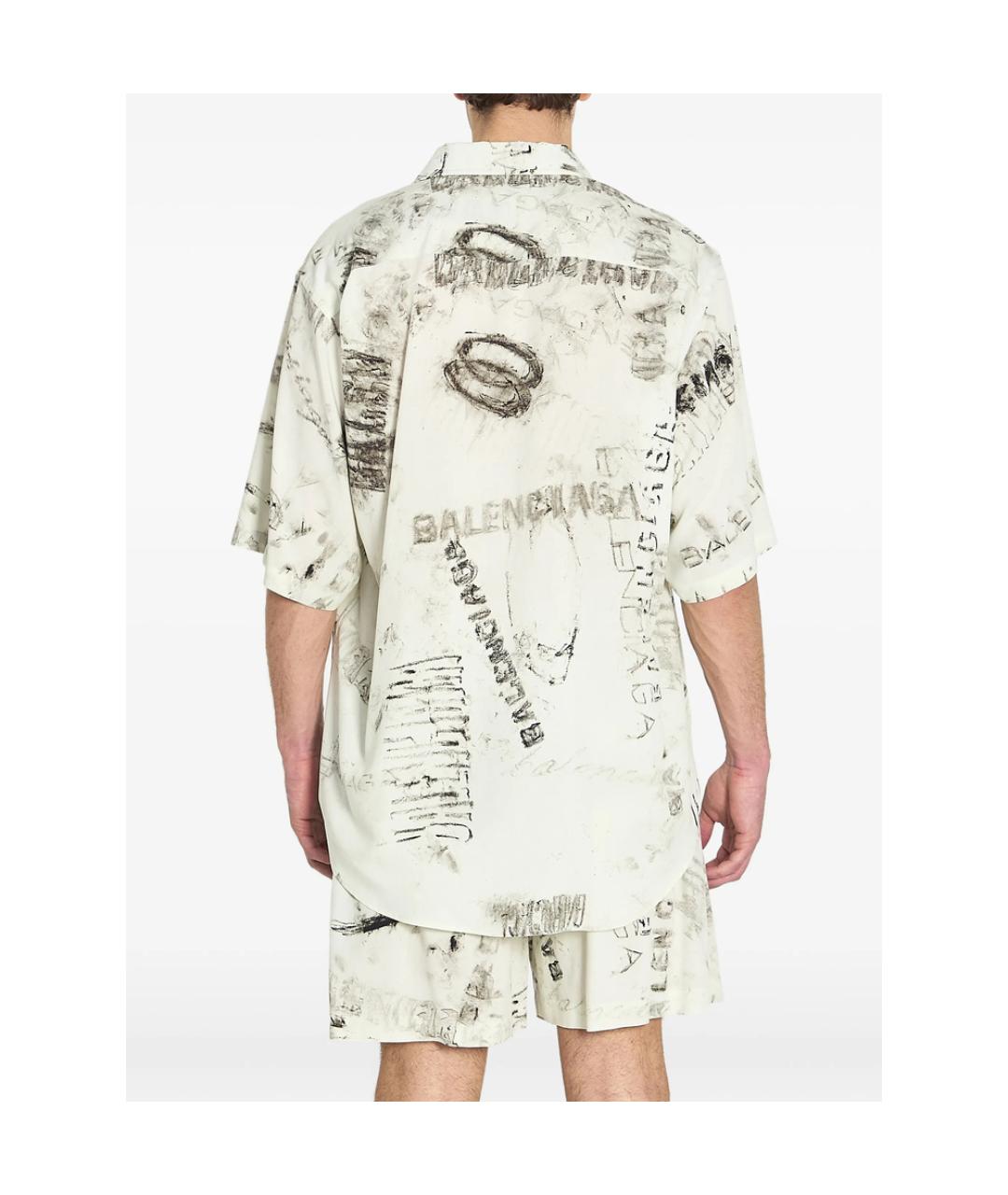 BALENCIAGA Мульти кэжуал рубашка, фото 4