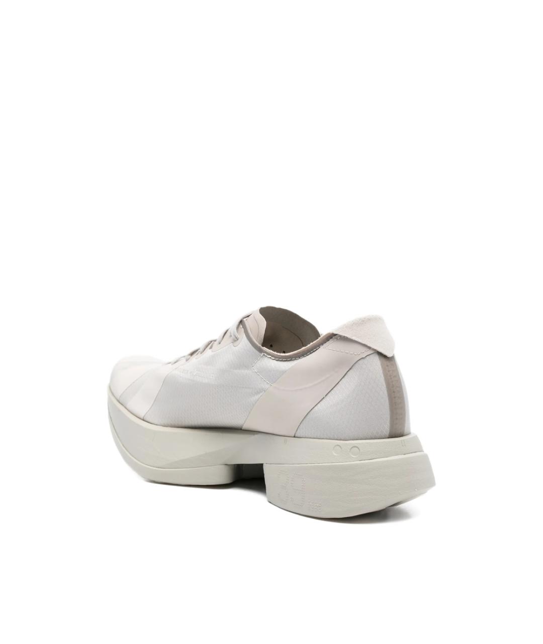 Y-3 Серые резиновые низкие кроссовки / кеды, фото 2