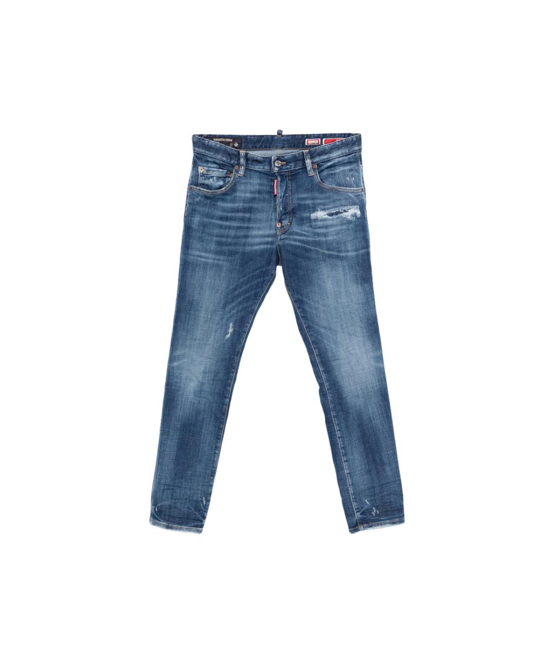DSQUARED2 Синие прямые джинсы, фото 2