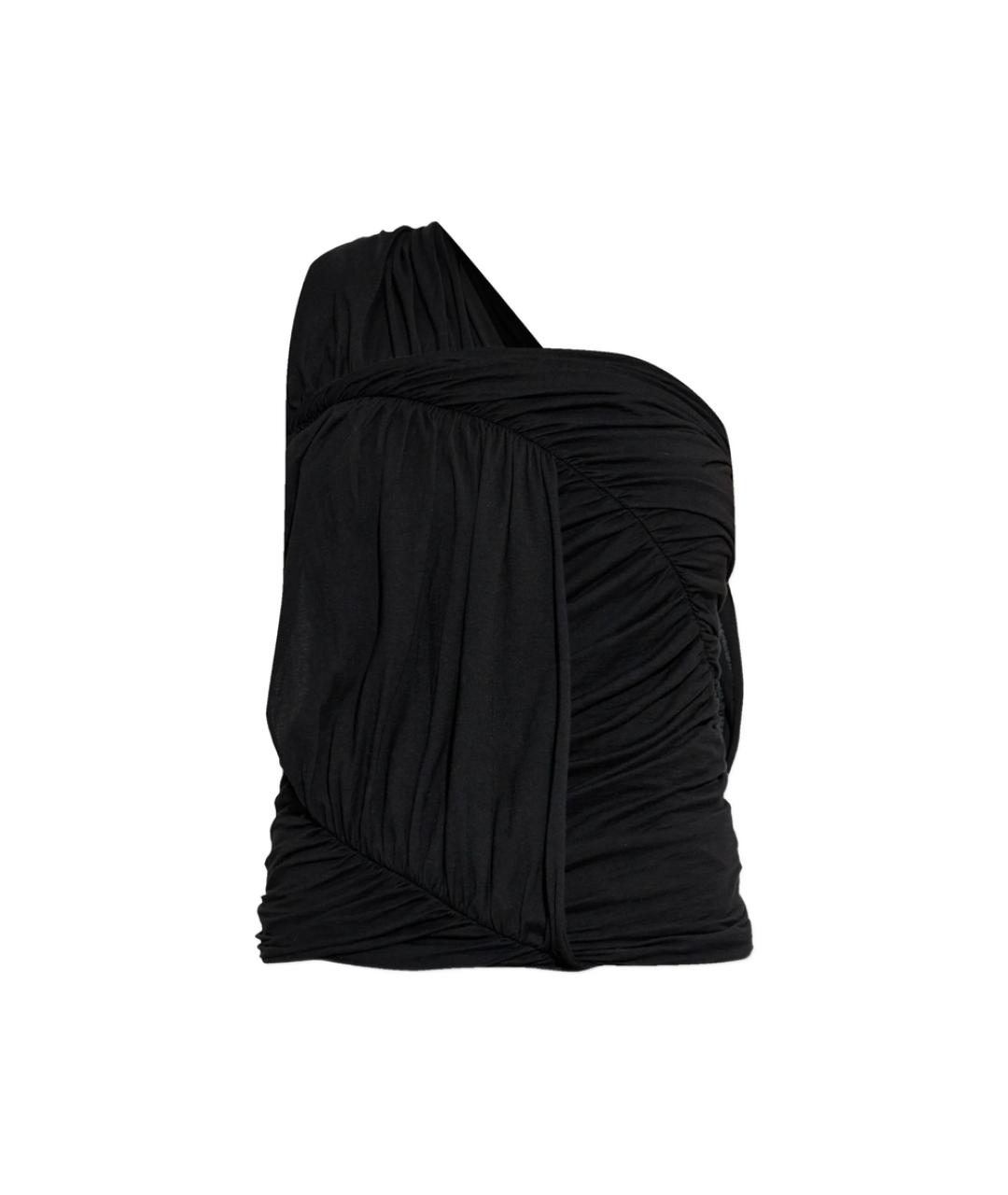 RICK OWENS DRKSHDW Черная хлопковая майка, фото 1