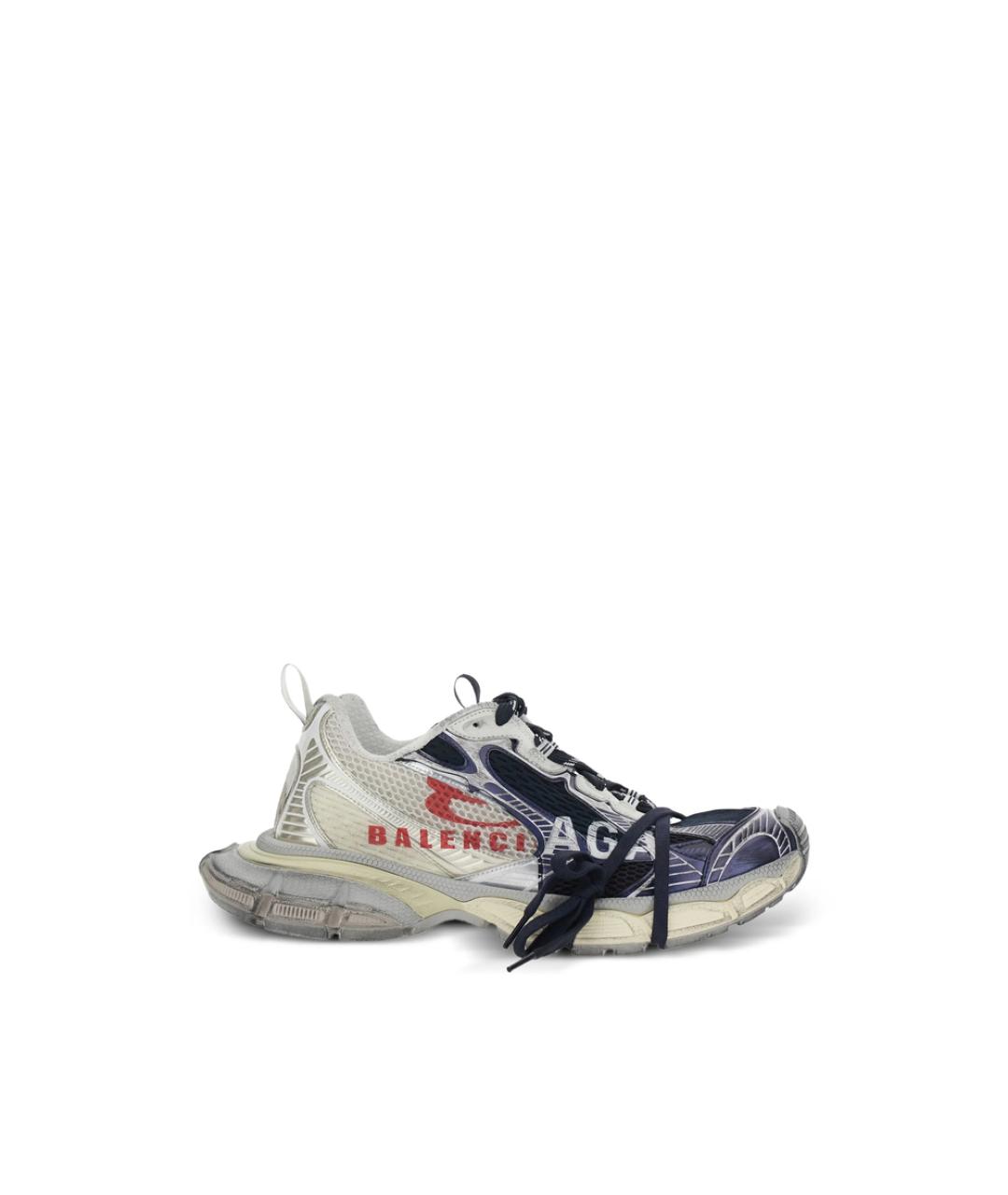BALENCIAGA Мульти синтетические низкие кроссовки / кеды, фото 1
