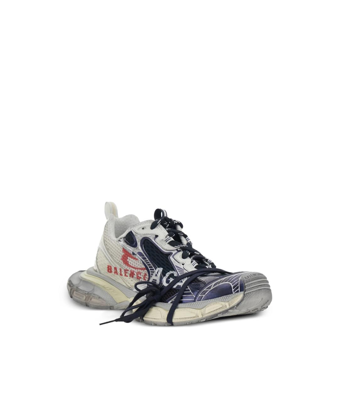 BALENCIAGA Мульти синтетические низкие кроссовки / кеды, фото 2