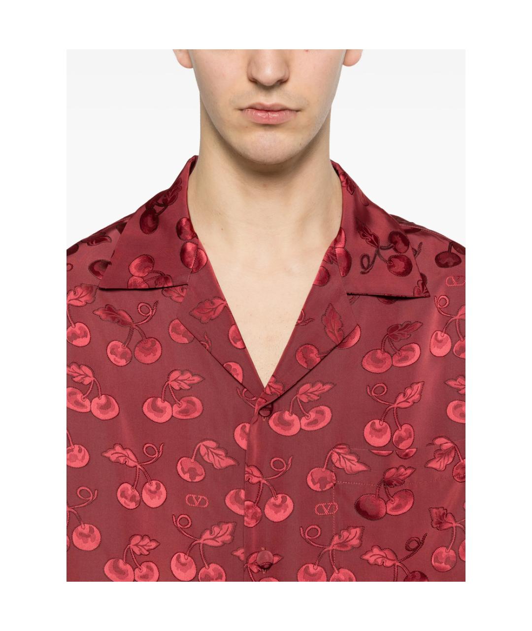 VALENTINO Красная кэжуал рубашка, фото 2